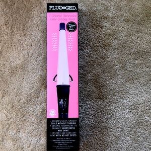 Plugged In. Ceramic Tourmaline Cone Curling Wand